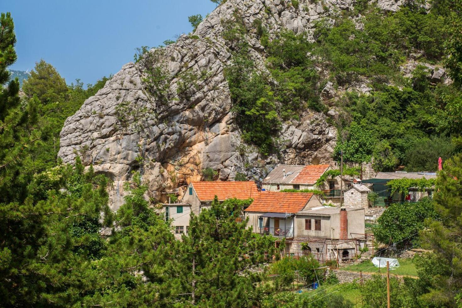 Mini Stone House Villa Omiš Dış mekan fotoğraf